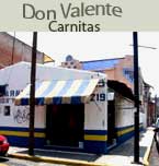 Logo de Carnitas Don Valente