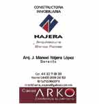 Logo de Constructora Inmobiliaria Najera Construcción Arquitectónica + Bienes Raices