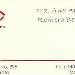 Dra. Ana Amalia Romero Berdala img-0