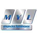 Logo de M Y L Anuncios Luminosos