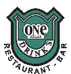 Logo de One Dollar Lounge  Cafetería Bar