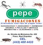Logo de Pepe Fumigaciones