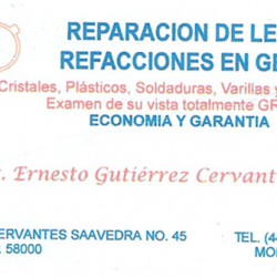 Reparacion de Lentes y Refacciones en General img-0