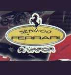 Logo de Servicio Ferrari a Vapor