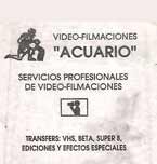 Logo de Video Filmaciones Acuario