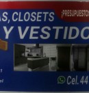 Logo de Cocinas, Closets y Vestidores.