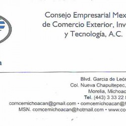 COMCE Michoacán (Consejo Empresarial Mexicano del Comercio Exterior, Inversión y Tecnología A.C.) img-0