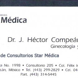Dr. José Héctor Compeán García en morelia 