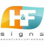 Logo de H & F Signs