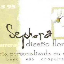 Sephora diseño floral. img-0